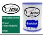 Preview: Mercedes-Benz, Green (matt) Metallic, 6306: 500ml Lackdose, von ATW Autoteile West.